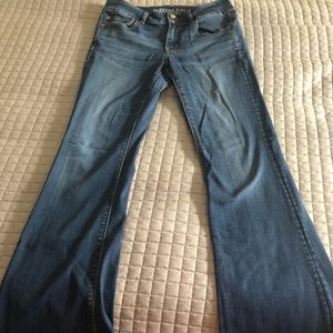 American Eagle artist flare jeans